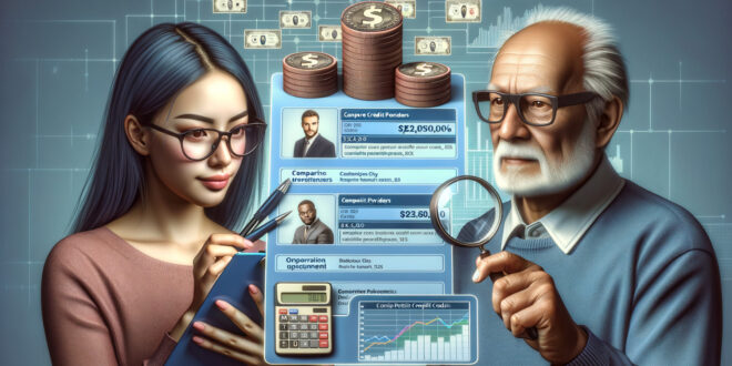Die Wichtigkeit eines Vergleichs der Kreditanbieter